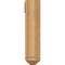 Ekena Millwork Balboa Arts and Crafts Rough Sawn Bracket w/ Offset Brace, Western Red Cedar, 6"W x 22"D x 26"H BKT0604X22X26BOA03RWR - alternate 3